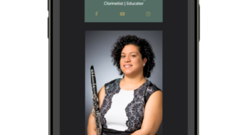 Móvil del sitio web de María Ortiz-Laboy