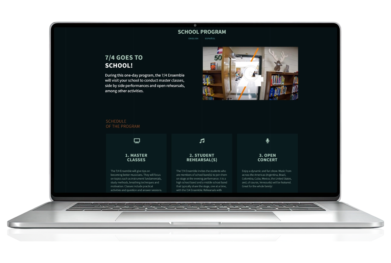 Servicios E-learning Musica